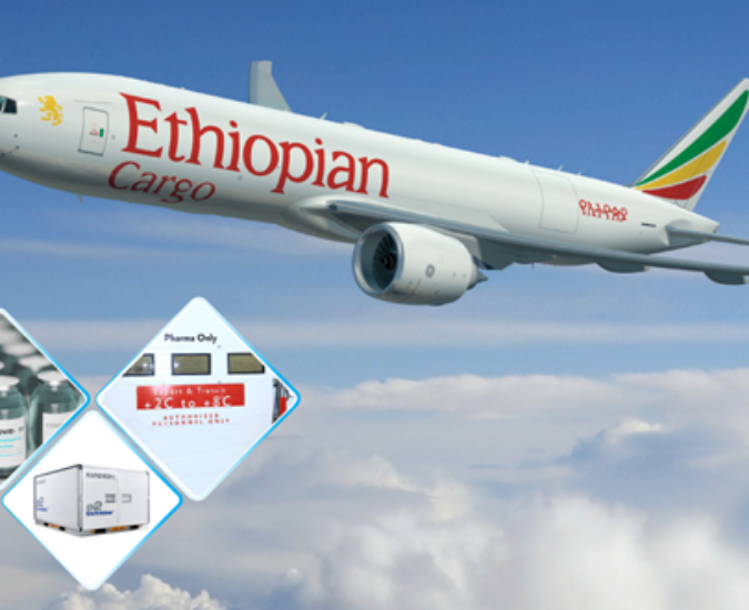 Ethiopian Airlines, consegnati 50 milioni di dosi di vaccini Covid-19