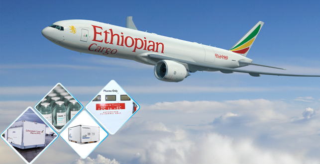 Ethiopian Airlines, consegnati 50 milioni di dosi di vaccini Covid-19