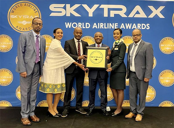 Ethiopian Airlines riceve prestigiosi riconoscimenti  agli SKYTRAX 2022 World Airline Awards