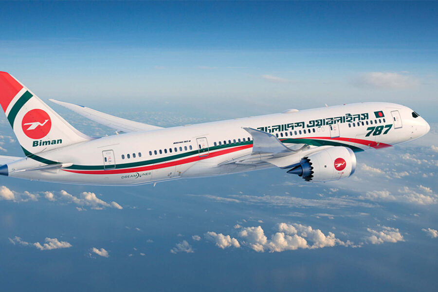 Biman Bangladesh Airlines riprende i Voli Diretti da Roma a Dacca dal 26 marzo 2024
